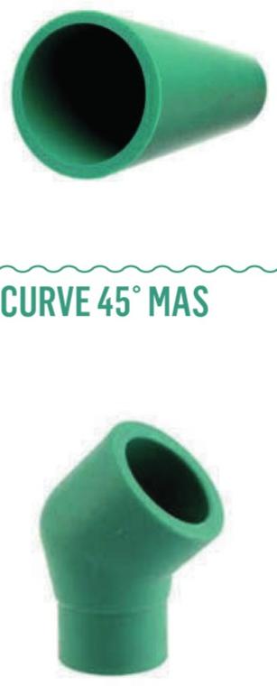 CURVE 45° MAS
